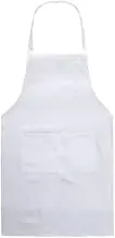 Chefs Apron SENRISE Chefs Apron Plain Color, Adult Women Unisex, Durable Comfortable with Front Pocket Washable for Cooking Baking Kitchen Restaurant Crafting