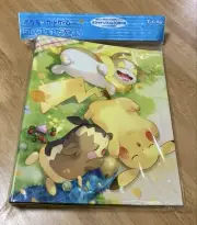 Pikachu Pokemon Card Collection File Everyone Rest Binder Japan Exclusive New