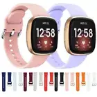 For Fitbit Versa 3 / Sense Silicone Smart Watch Replacement Band Strap Wristband