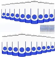 EASTBULL USB Flash Drive 2GB 4GB 8GB 16GB 32GB USB Stick Memory Stick Gig Stick Blue-50PCS Blue-50PCS 2GB