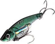 Fishing Striper Lures baits Kit, 7g 10g 16g 20g Sinking Spinning Treble Hook Spinnerbait Pike Carp Sea Fishing Lure Fishing Lure(11,7g)