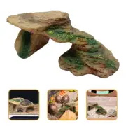Climbing Rock Decor Reptile Accessories Turtle Terrace Habitat Basking Platform