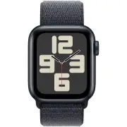 Apple Watch SE 40mm Midnight Aluminium Case GPS Sport Loop (Ink) [2024]