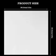 16pcs 10mil Blank Mylar Stencil Sheets,12X12 inch Milky PET Blank Stencils CR