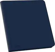 Ultimate Guard 12-Pocket QuadRow ZipFolio, XenoSkin, Dark Blue