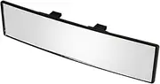 Panoramic Rearview Mirror | Extended Rear View Mirror - Panoramic Chrome Extended Convex For Convertible Interior Automotive Towing Trailer Reverse