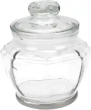 [JECOMPRIS] Visible Glass Pickle Jar Practical Storage Tank for Food Food Storage Container for Kitchen Organization Large Capacity Safe Glass Material