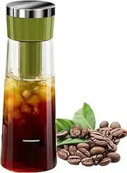 750ml Cold Brew Coffee Pot | Press Type Cold Brew Coffee Pot With Removable Mesh Filter,Leak-Proof Airtight Design,Optimized Flavor Extraction,Airtight Sealing For Home Studio Breakroom