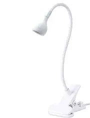 Gooseneck Nail Lamp - Clamp- UV Gooseneck Lamp for Gel Nails - Nail Accessories, Manicure Dryer, Small Portable UV Lamp for Home Salon, Fast and Even Curing