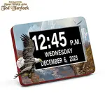 'Majestic Moments' Eagle Art Easy-Read Clock