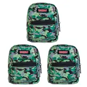 3PK MDI BooBoo Backpack Minis Ref Camo Grey Novelty Mini Bag 11x15cm Kids 3y+