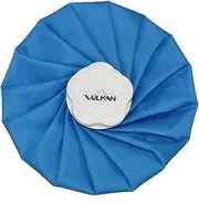 Ice Bag by Vulkan, 11" (27.9cm), Blue, Non-Leak Ice Pack for Bruises, Sore Muscles, and Aching Joints, Cold Pack for Quick Cryotherapy, Soft Tissue Injuries, Post Operation Use