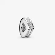 New Genuine Authentic Pandora Sterling Silver Wishbone Spacer Charm 797808CZ