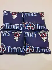 4 Cornhole Bag Set Corn Hole Tennessee Titans