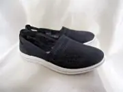 WOMEN`S CLARKS CLOUDSTEPPERS BREEZE STEP II SLIP ON SNEAKERS SIZE 8.5M NEW NAVY