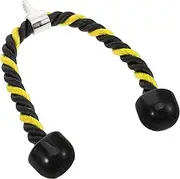 Sosoport Gym Rope Attachment Cable Attachment Tricep Extension Bar Fitness Biceps Rope Tricep Training Tool