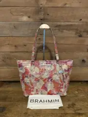 Brahmin Medium Asher Fiesta Melbourne Leather Tote---- NWT