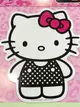 【震撼精品百貨】Hello Kitty 凱蒂貓 凱蒂貓 HELLO KITTY 車用大磁鐵-站立 震撼日式精品百貨