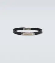 [Saint Laurent] Saint Laurent Leather bracelet M black