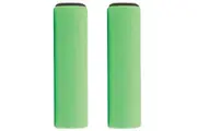 Azur 130mm Shock Absorbing Silicon Bike Handlebar Grips NEON GREEN