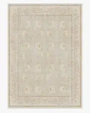 305' x 425' | Machine Washable Runner Rug | Kid & Pet Friendly | Indoor Rug | Pimpernel Vintage Blush Flatwoven Rug by Morris & Co. | Ruggable
