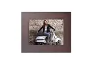 KODAK Classic Photo Frame 8-Inch Wi-Fi Enabled Candlenut Distressed Wood Frame, 32GB Internal Memory with Hi-Res Touch Screen, Model RCF-8016