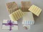 GIFT BOX Natural Handmade 9 Soaps Lavender Lemon Myrtle Vanilla Pure Colourfree