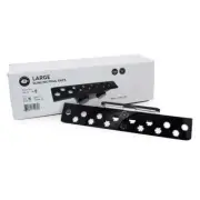 15 Hole Large Slimline Frag Rack (3/4" Glass) Black w/Reinforced Magnets - PNW C