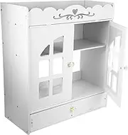 HOLIDYOYO Bathroom Wall Cabinet Toilet Storage Shelf Vintage Decor for Home Wall Mount Organizer