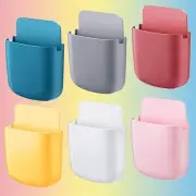 For Mobile Phone Holder Wall Stand Mounted Organizer Storage Rack Remote Control