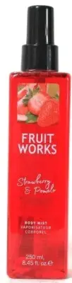 1 Bottle Grace Cole 8.45 Oz Fruit Works Strawberry & Pomelo Almond Oil Body Mist