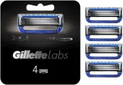 Gillette Labs Heated Men's Razor Spare Blade 4 pcs Shaving Razor