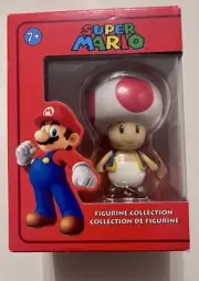2011 Super Mario Figurine Collection TOAD 4 inch Figure Nintendo NES - BRAND NEW