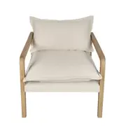 [Florabelle Living] Kailua Natural Armchair W/ Cushions