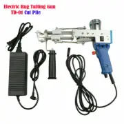 Electric Carpet Tufting Gun Rug Weaving Flocking Machines Cut Pile Loop Pile