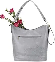 [FUKUYIN] Tote Handbag Shoulder Bag for Women - PU Soft Leather Hobo Bag Womens Purses - Ladies Large Crossbody Purse