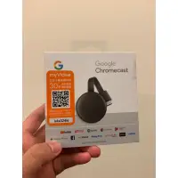 在飛比找蝦皮購物優惠-Google chromecast 第三代（全新未拆封）