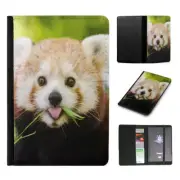 PASSPORT ITINERARY ORGANIZER|CUTE RED PANDA ANIMAL RACOON #1