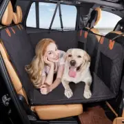 YJGF Back Seat Extender Dog Car Seat Cover Air Mattress Hammock Travel Bed