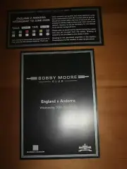 2010 World Cup Qualifyer - ENGLAND v ANDORRA - 10 June 2009 (Bobby Moore Club)
