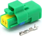 BIZOCA DJ7027C-1.5-21 2pin Female Cable Wiring Harness Car Electrical Housing Automotive Connector Additional Terminal