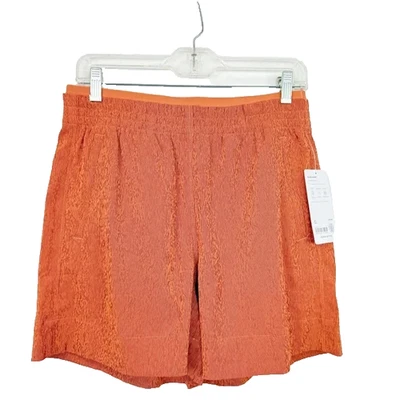 Athleta Echo Short Rust Paprika Orange Size 8 NWT Womens Athletic