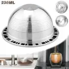 Stainless Steel Refillable Coffee Pods Capsules For Nespresso Vertuo Plus Series
