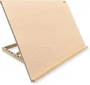Premium Adjustable Table Top Art Easel/Desk Easel - by Zieler™. Ideal for Presentation, Painting, Crafting, Calligraphy, Sketching, Drawing & Planning - Made from Beechwood - 5 Different Angles (A2)