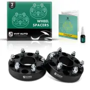 2x 1.5" 6x5.5'' to 6x5.5'' Wheel Spacer for GMC Yukon C2500 M14x1.5 Studs 78.1mm