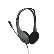 Verbatim 41646 Multimedia Headset with Microphone Headphones Wide Frequency Stereo