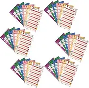 GANAZONO 36Sheets Portable Sheets Punch Planners Cards for Home Office Practical Pads Easy to Use Budgeting Accessory