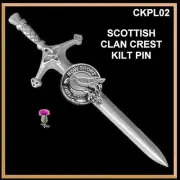 Akins Clan Crest Kilt Pin, Scottish Pin ~ CKP02