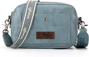 [Wrangler] Crossbody Purses for Women Trendy Camera Snapshot Bag with Wide Strap