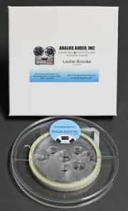 ANALOG AUDIO 100' x 1/4" WHITE AGFA LEADER - REEL 2 REEL EDITING -SONY, PIONEER